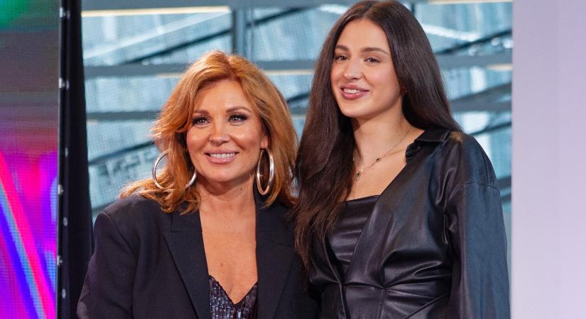 Liptai Claudia és lánya együtt léptek a kifutóra modellként