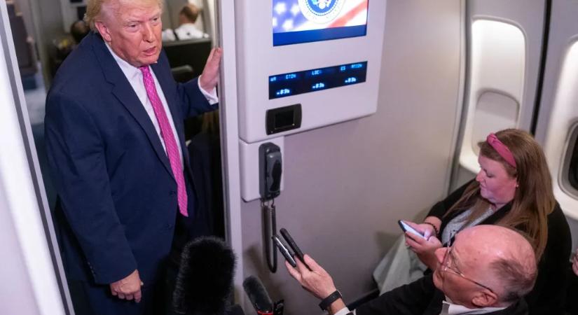 Donald Trump: Máris bekövetkezett a rezsimváltás Iránban