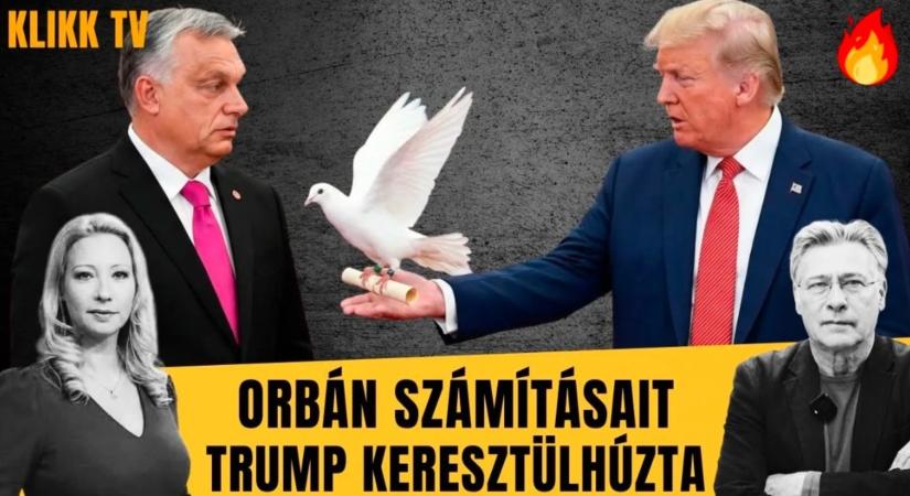 Orbán számításait Trump keresztülhúzta