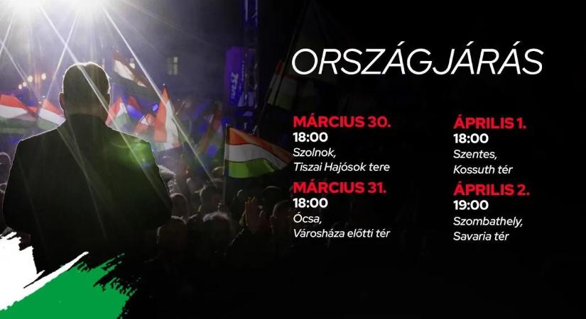 Nincs megállás: folytatódik Orbán Viktor országjárása