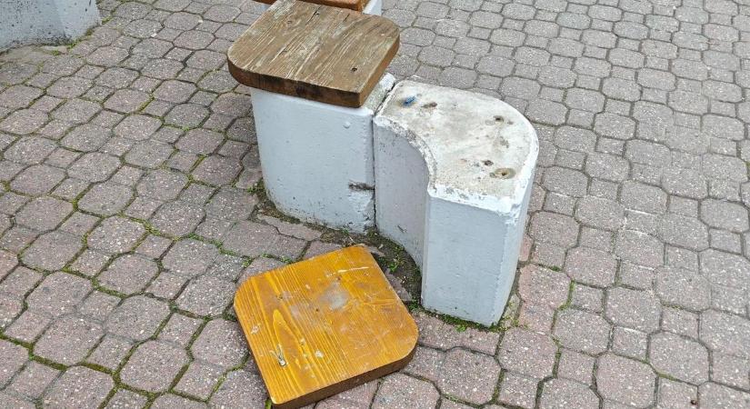 Újabb kár keletkezett Dunaújváros közterületén