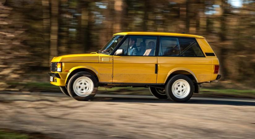 Brutális V8-cal és pokoli árral sokkol ez az új retró Range Rover
