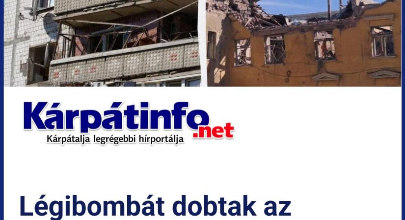 Légibombát dobtak az oroszok Kramatorszkra, három ember meghalt, köztük egy gyermek