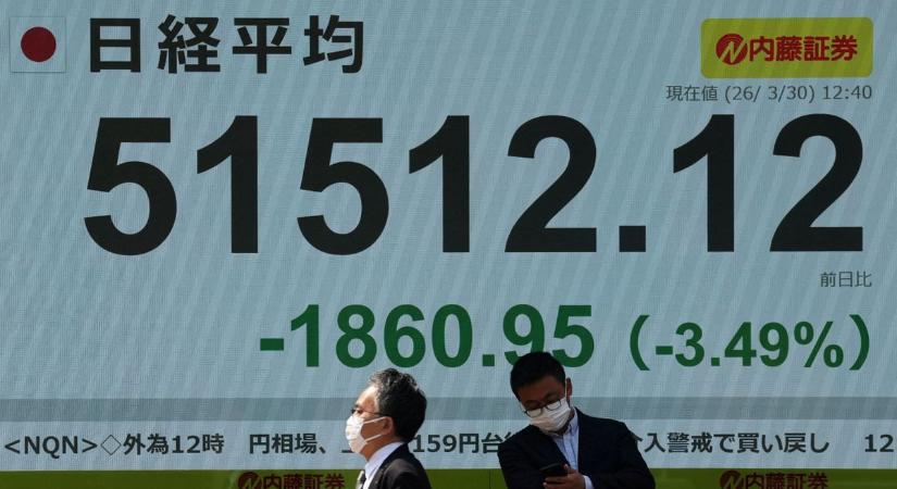 Részvénypiac: elhúzódó iráni háborúra számítanak a befektetők, a Hormuzi-szoros lezárása az egekbe röpíti a nyersanyagok árát