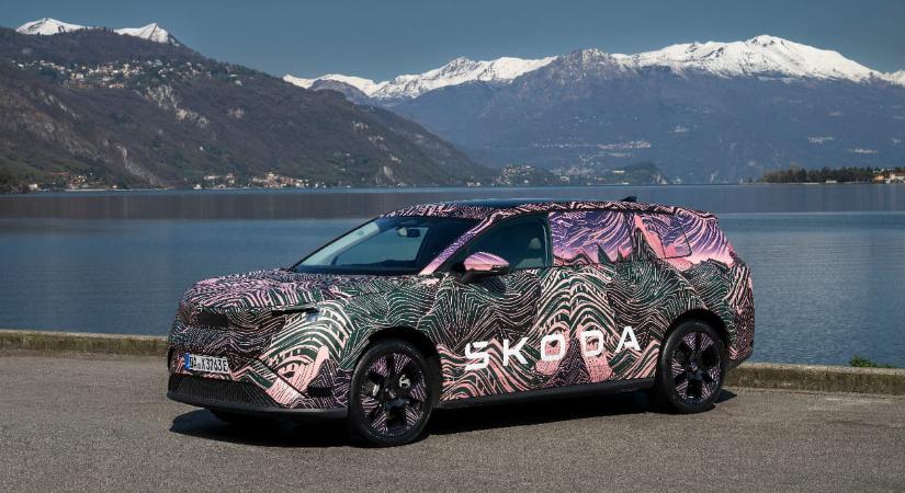 Íme a leghatalmasabb Skoda, a 7 üléses vadonatúj Peaq