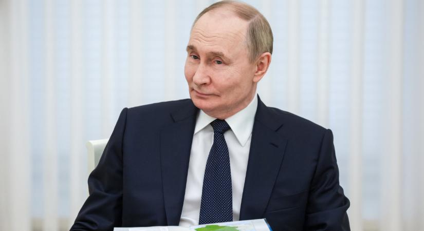 Vlagyimir Putyin gondolatai már egészen másfelé járnak