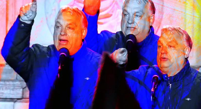 A színpad fideszes bulvárcelebjeit felváltották a nézőtér fekete kabátosai – élő elemzés a kampányról