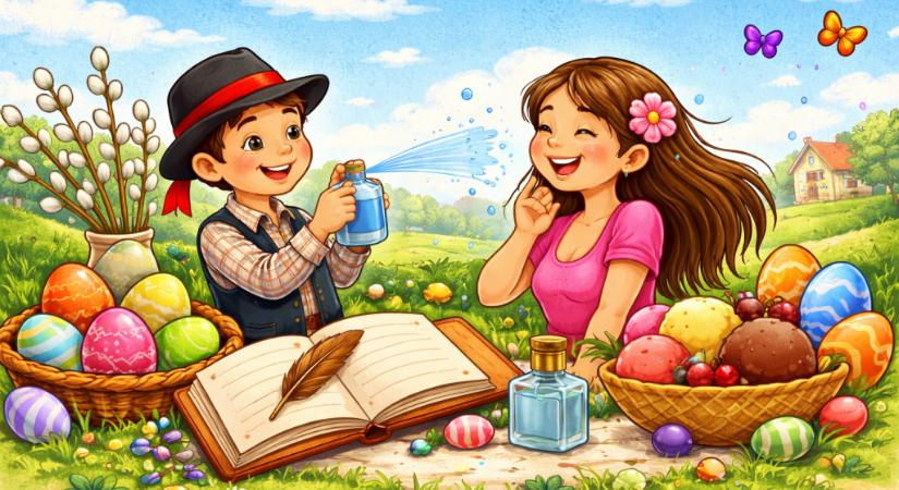 Zöld erdőben jártam…- Húsvéti locsolóvers író verseny a Pavilon Fagyizó támogatásával