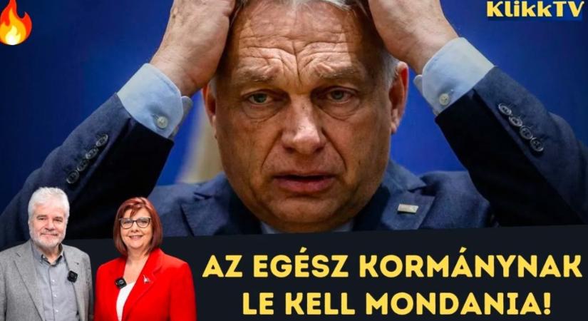 Horn Gábor: az egész kormánynak le kell mondania