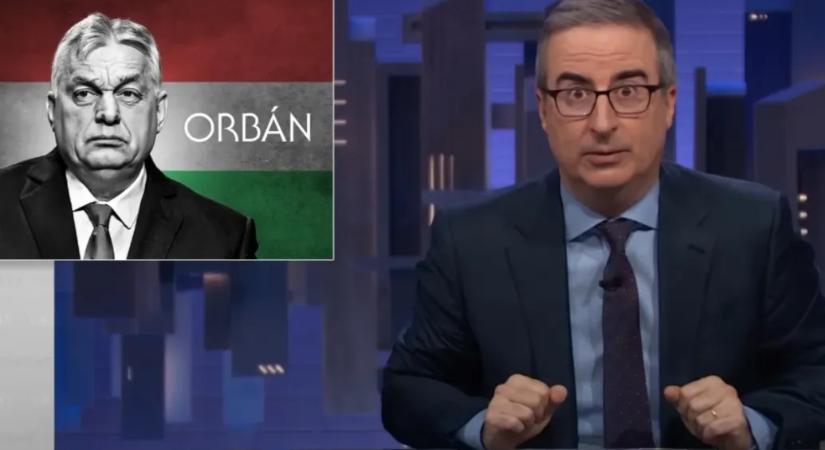 John Oliver fél órát beszélt Orbánról és a magyar választásról a show-műsorában