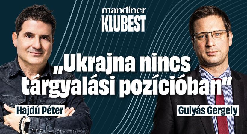 Gulyás Gergely: Az európai politika ma ellentétes az európai érdekekkel (VIDEÓ)
