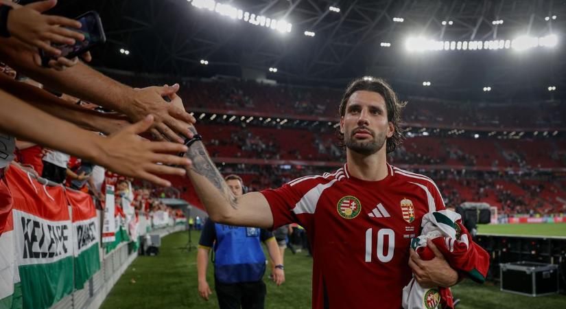 Fiatal makói játékos is pacsizhatott Szoboszlaiékkal