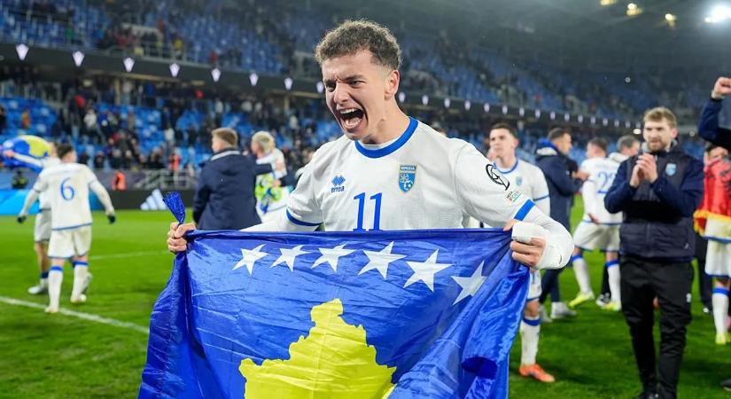 Másfél millió eurót kap a koszovói futballválogatott, ha kijut a vb-re