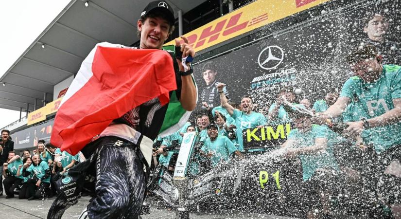 A Forma-1 csodagyereke elintézte – készülhetünk a belharcra