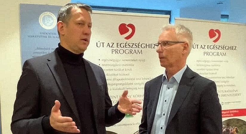 Fülöp Attila bejelentette, közel négymilliárd forintos uniós támogatásból valósítják meg a Budapesti Szent Ferenc Kórház energetikai korszerűsítését (VIDEÓ)