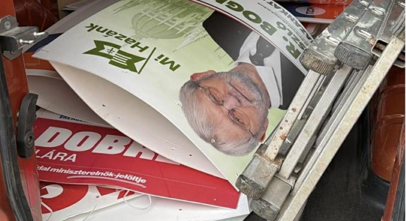 A Fidesz nem hajlandó elfogadni, hogy Csömör tökös közössége nem kér a választási plakátokból