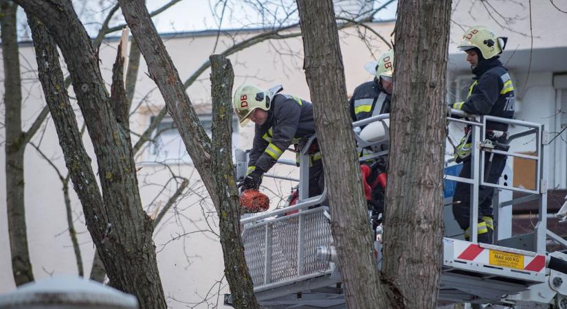 Letépte a szél a tetőket és táblákat – sorra riasztották a tűzoltókat