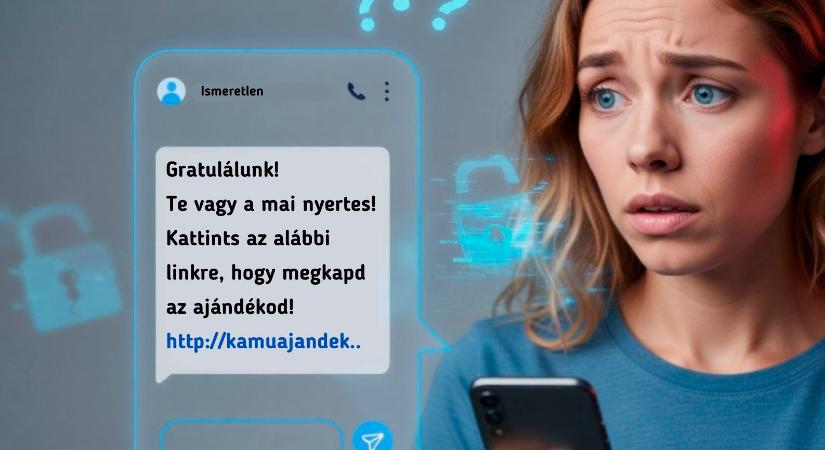 Figyelem: adathalász üzenetek terjednek – ne dőljön be!