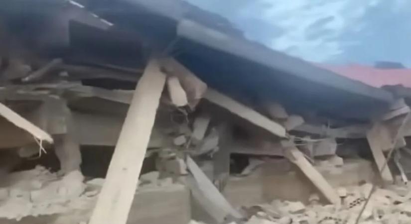 Kétségbeesett kiáltások hallatszottak a romok alól – megrázó videó