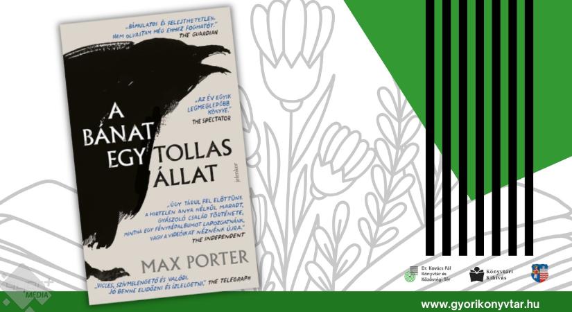 Litera Könyvklub – Max Porter: A bánat egy tollas állat