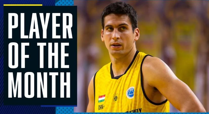 Perl Zoltán a hónap legjobbja a kosárlabda Európa Kupában