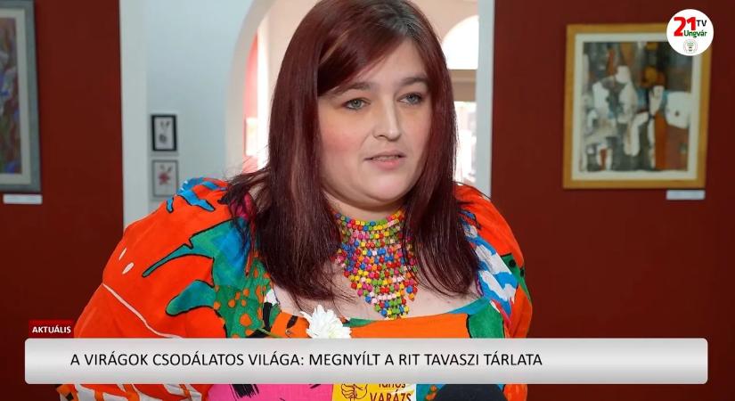 Aktuális (2026.03.30) - A virágok csodálatos világa: megnyílt a RIT Tavaszi Tárlata (videó)