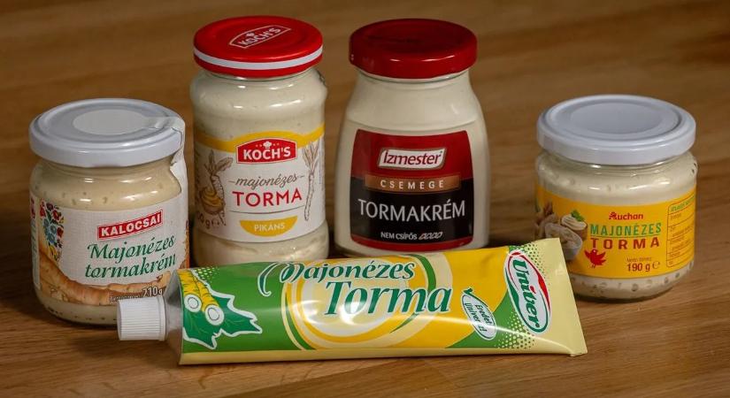 Ez a legjobb majonézes torma! A győztes nemcsak olcsó, hanem a nagy márkákat is lekörözte