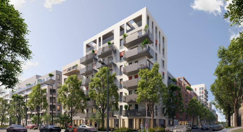 Útfelújítással és köztéri fejlesztésekkel épül új lakópark a Váci úti irodafolyosón