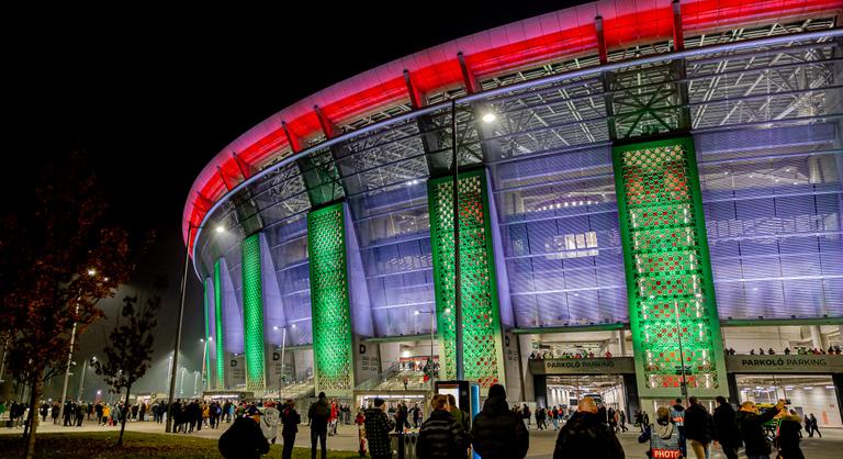 Újabb mérkőzést rendeznek a Puskás Arénában, lezárások várhatók a fővárosban