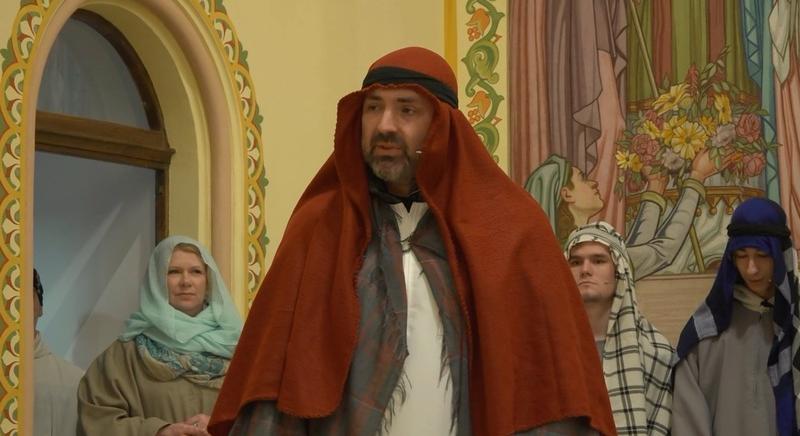 Körmenet a székesegyházban