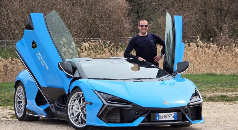 Szoboszlai életérzés 300 millió forintért: meghajtottuk a legdurvább 1000 lóerős új Lamborghinit