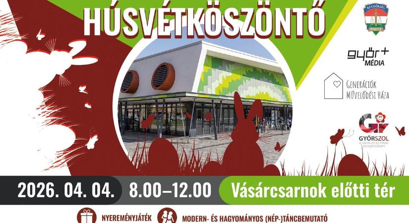 Húsvétköszöntő lesz szombaton Győrben