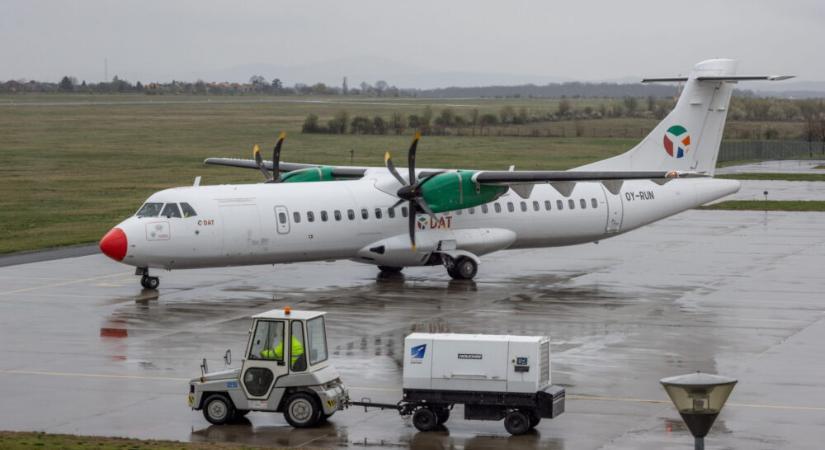 Újraindult a menetrend szerinti forgalom a Pécs-Pogányi Repülőtéren