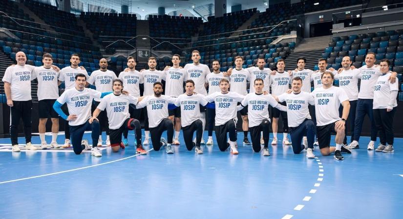 Összefogtak a Kék Tigrisek: videóban üzentek a tatabányai kézilabdázók a horvát játékosnak
