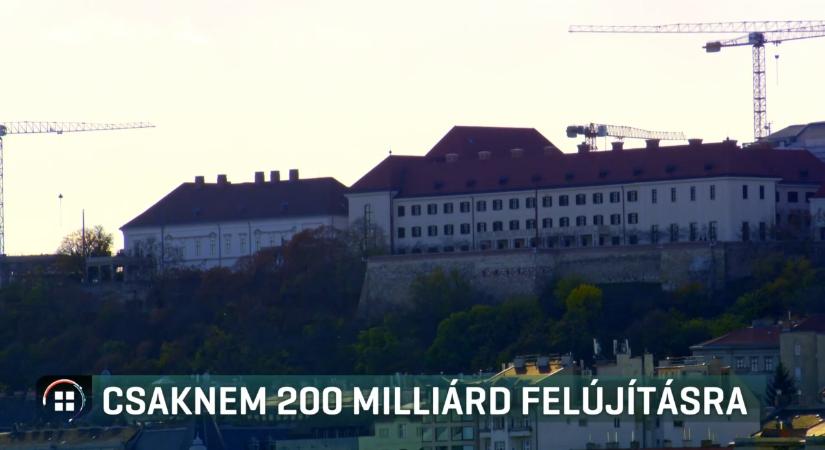 RTL: Közel 200 milliárd forintba került a Budai Vár felújítása, és ez még nem a vége