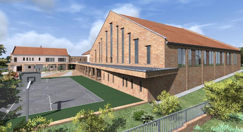 Modern megoldásokkal készülhet az új iskola Úrhidán