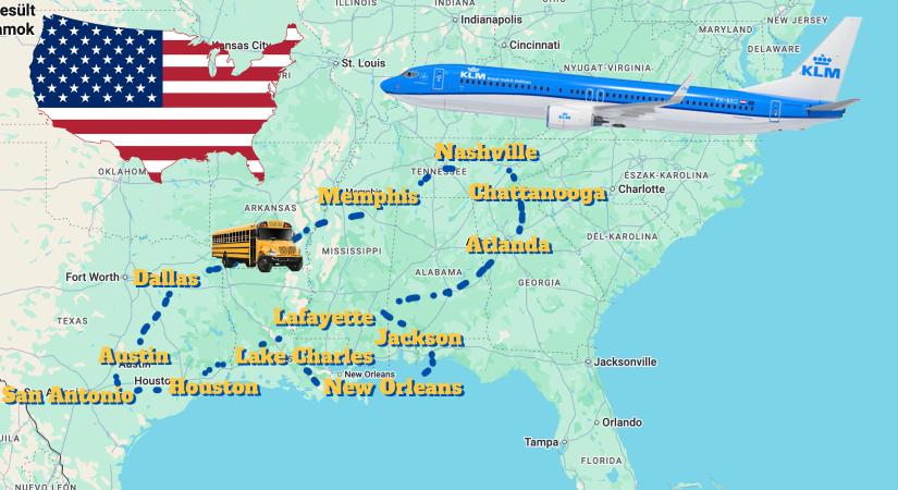 Kalandra fel! 14 napos körutazás az USA déli államaiban kihagyhatatlan áron