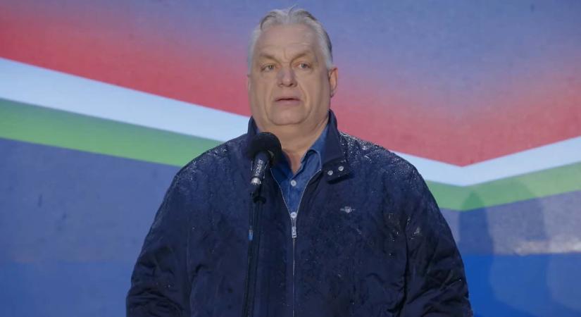 Orbán Viktor: Esőben is győzelem! Köszönöm, Szolnok!