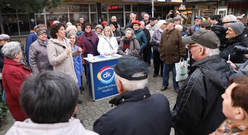 Szombathelyen járt Dobrev Klára - fotók