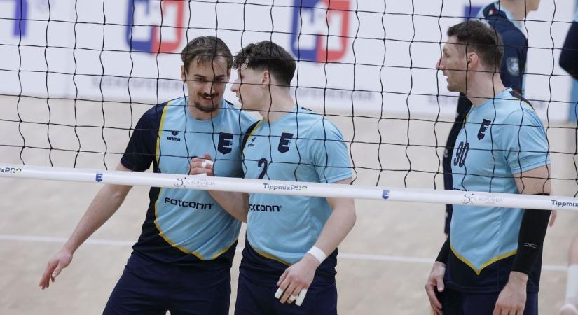 A brutálisan nehéz első szett után simán nyert a MÁV Előre