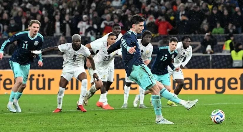 Felkészülés: Németország a hajrában harcolta ki a győzelmet Ghána ellen