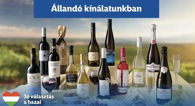 A Lidl Magyarország 2025-ben is kiemelkedő sikereket ért el a hazai borágazat támogatásában
