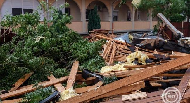 Több száz milliós kárbejelentésre számít a Groupama Biztosító a hétvégi szélviharok kapcs