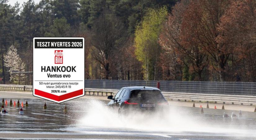 Hármas siker a tavaszi teszteken: A Hankook tarolt az Auto Bild és az AvD nyári abroncstesztjein