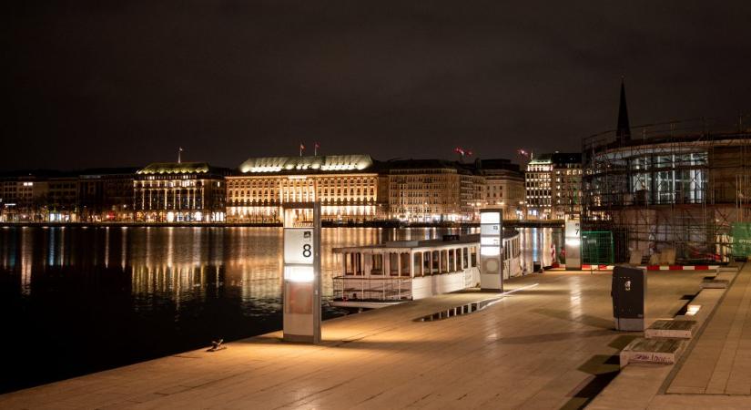 Farkastámadás Hamburg belvárosában