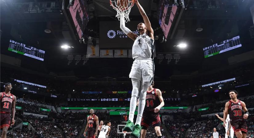 Csillogtak az NBA klasszisai: Victor Wembanyama, LeBron James és SGA is nagyot alakított