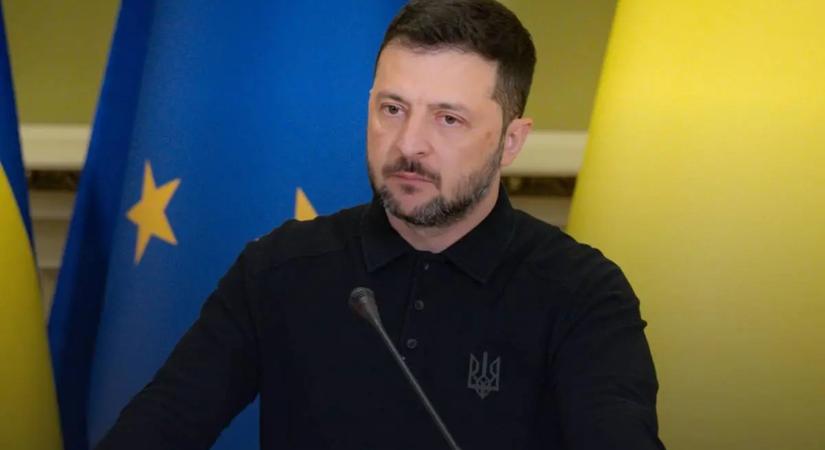 Volodimir Zelenszkij: az EU 90 milliárd eurós hitelének blokkolása akadályozza a következő télre való felkészülést