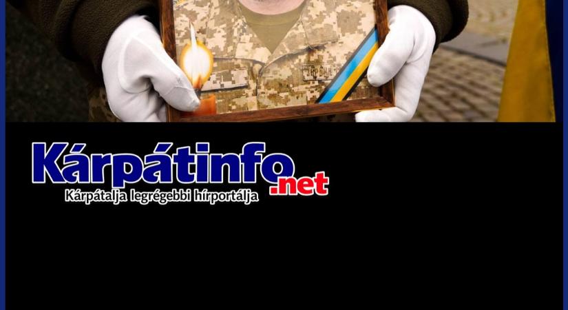 Gyász: 43 éves katonától vettek végső búcsút Ungváron