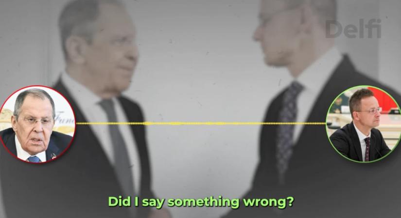 „Valami rosszat mondtam?” – kérdezi idegesen Szijjártó Lavrovtól