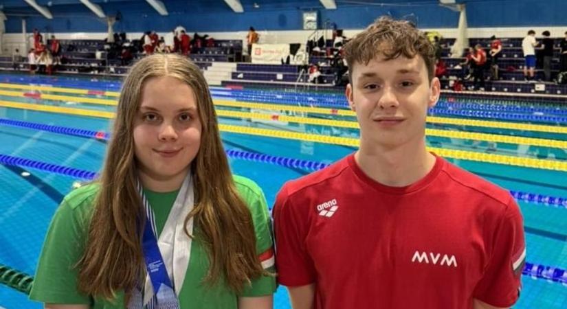 Jól szerepeltek a debreceni úszók Prágában